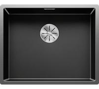 Blanco Claron 500 - Fregadero, 54x44 cm, acero oscuro 527836