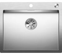 Blanco Claron 550 - Fregadero, 61x51 cm, con control de desagüe, acero inoxidable 521639