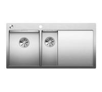 Blanco Claron 6 - Fregadero, 100x51 cm, InFino, acero inoxidable 521646