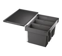 Blanco Clasificador de residuos Flexon II 15 l Gris 521472