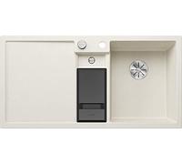 BLANCO COLLECTIS 6 S Fregadero de granito de color blanco suave de SILGRANIT | Tipo de montaje: instalación desde arriba | lavabo principal a la derecha | para armarios inferiores de 60 cm de ancho |