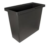 BLANCO Cubo de Basura de 30 litros Select - Cubo de Basura Apto para Sistema de separación de Basura, plástico Antracita