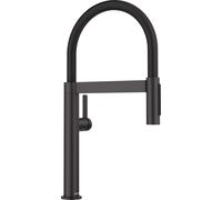 BLANCO CULINA-S II: Grifo mini para cocina, alta presión, color mate, con ducha flexible. Incluye 5 años de garantía
