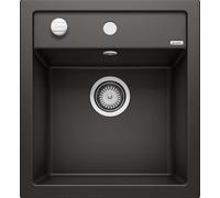 Blanco Dalago 45 fregadero de granito 46.5x51 cm negro 525869
