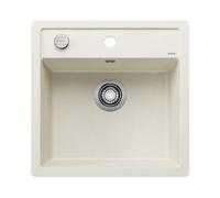 Blanco 527062 - Fregadero DALAGO 5-F 1 Cubeta Sobre Encimera Mueble de 50 Cm Blanco Suave