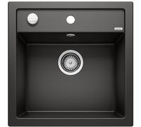 Blanco Dalago 5 fregadero de granito 51.5x51 cm negro 525871