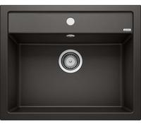 Blanco Dalago 6 - Fregadero de silgranite, 62x51 cm, negro 525874
