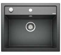 BLANCO DALAGO 6, Lavabo de encimera, Rectangular, Silgranit, Gris antracita, 1 cuba, 545 x 350 mm