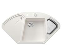 Blanco Delta II fregadero de granito 105.7x57.5 cm blanco 523660