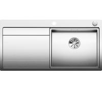 Blanco DIVON II 5 S-IF - Fregadero 1 Cubeta con Escurridor a la Izquierda Sobre Encimera Inox