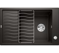 Blanco fregadero de granito Elon XL 6 S 78x50 cm negro