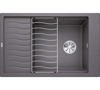 Blanco Elon XL 6 S fregadero de granito 78x50 cm gris/grafito/ónix 524835