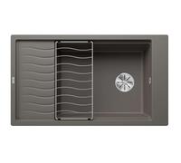 Blanco Elon XL 8 - Fregadero de silgranite, 86x50 cm, con accesorios, InFino, gris 527255