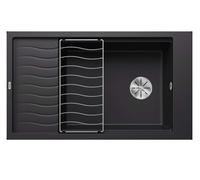 Blanco Elon XL 8 - Fregadero de silgranite, 86x50 cm, negro 525886