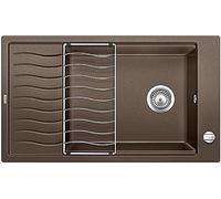 Blanco Elon XL 8 S 520492 - Fregadero de cocina (granito Silgranit PuraDur, 1 pieza, café)
