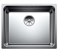 Blanco Etagon 500 - Fregadero, 54x44 cm, con guías deslizantes, acero inoxidable 521840