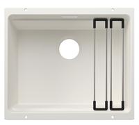 Blanco Etagon 500 - Fregadero Silgranite, 53x46 cm, con accesorios, blanco 527759