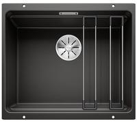 Blanco Fregadero Etagon 500-U 53x46 cm Granito Negro para mueble 60 cm 525887