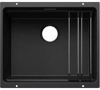 Blanco Etagon 500-U fregadero de granito 53x46 cm negro 527754