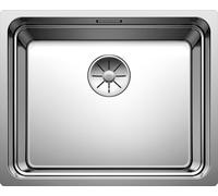 BLANCO ETAGON 500-U, Lavabo de encimera, rectangular, acero inoxidable, acero inoxidable, 1 cuba, rectangular