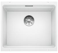 BLANCO ETAGON 500-U, Lavabo de encimera, rectangular, de Silgranit, blanco, con 1 cuba, rectangular