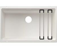 Blanco Etagon 700-U fregadero de granito 73x46 cm blanco 527767
