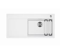 Blanco Etagon XL 6 S F - Fregadero de Silgranite, 99x50 cm, con guías, InFino, blanco 528104