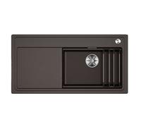 Blanco Etagon XL 6 S - Fregadero de Silgranite, 100x51 cm, con guías, InFino, café 528097