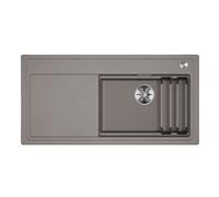 Blanco Etagon XL 6 S - Fregadero de Silgranite, 100x51 cm, con guías, InFino, tartufo 528098