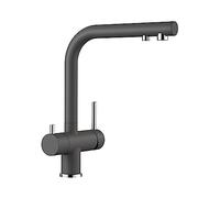 Blanco Fontas II grifo de cocina de pie cromo-grafito/gris 523137