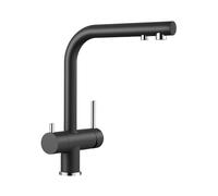 Blanco Grifo de cocina Fontas II Caño alto 360° con filtración Cromo-antracita 523130