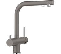 Blanco Fontas II - Grifo de fregadero con filtración, gris 526942