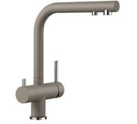 Blanco Grifo de cocina Fontas II con filtro integrado de pie cromo 523136