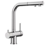 Blanco Fontas-S II grifo de cocina de pie acero inoxidable 525199