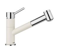 BLANCO KANO-S Vario | Grifo de cocina | Con manguera extraíble | [5,5 x 26,4 x 19,1 cm] | Cartucho RKeramik | con alcachofa ajustable para un chorro fuerte | Alta presión