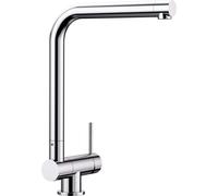 Blanco - Grifo de cocina Laressa-F Monomando caño alto giratorio 360º cromo 521545