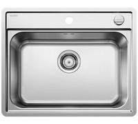 Blanco Lemis 6-IF fregadero de acero 61.5x50 cm acero 525109