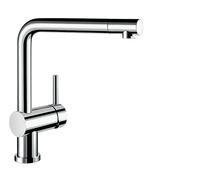 BLANCO LINUS-F, cromo, 360°, LGA, certificado DVGW, 28,1 cm, 3,5 cm