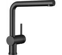 Blanco Grifo de cocina Linus 525806 Monomando caño alto giratorio 360º Negro mate