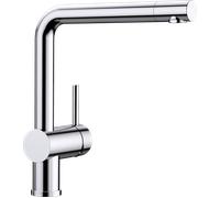 Blanco Grifo de cocina Linus 514019 Monomando caño alto giratorio 360º Cromo