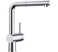 Blanco Grifo de cocina Linus-S de pie cromo 512402
