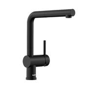 Blanco Linus S - Grifo de fregadero con caño extraíble, ECO, negro mate 528153