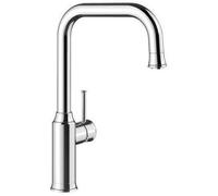 Blanco Grifo de cocina Livia-S de pie cromo 521288