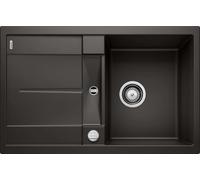 Blanco fregadero de granito Metra 45 S 78 x 50 cm negro 525914