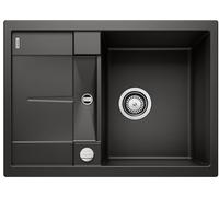 Blanco Metra 45 S Compact fregadero de granito 68x50 cm negro 525913