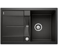 Blanco fregadero de granito Metra 45 S 78 x 50 cm negro 525914