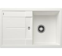 Blanco Metra 45 S fregadero de granito 78x50 cm blanco 513187