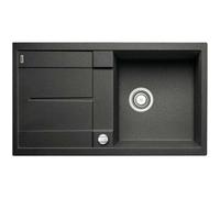 Blanco Metra 5 - Fregadero de Silgranite, 85x49 cm, con control de desagüe, antracita 519097