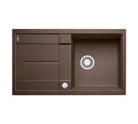 Blanco Metra 5 - Fregadero de Silgranite, 85x49 cm, con control de desagüe, café 519104