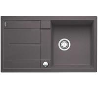 Blanco Metra 5 - Fregadero de silgranite, 86x50 cm, con control de desagüe, roca gris 518871